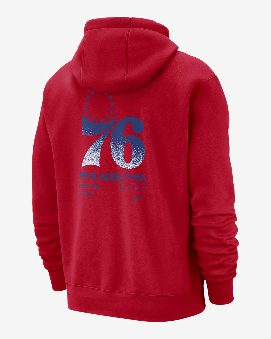 76ers nike sweatshirt best sale